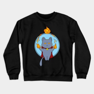 Wizard Cat Crewneck Sweatshirt